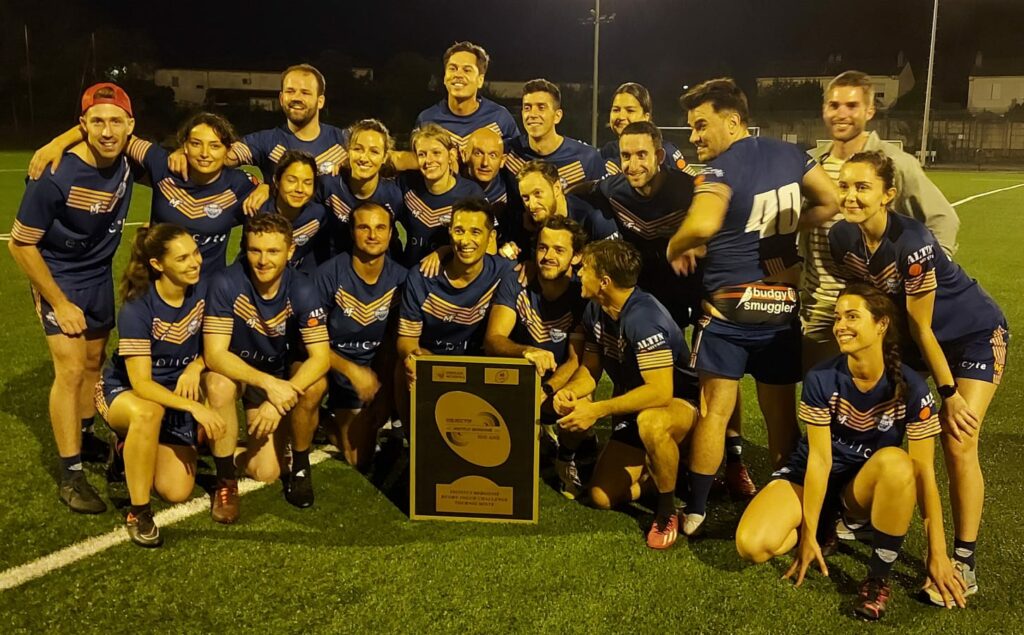 Bergo Rugby Touch Vainqueur de l'institut Bergonié Rugby Challenge