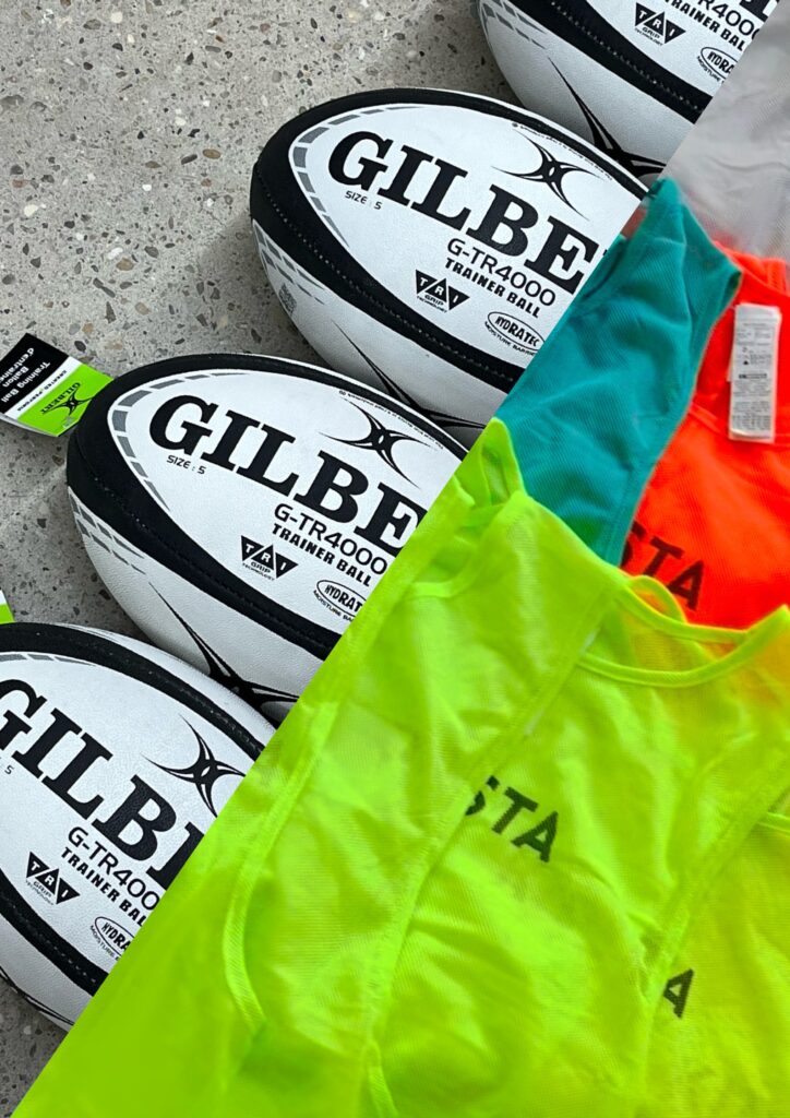 ballons chasubles BERGO RUGBY TOUCH